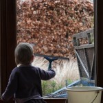 J'étale l'eau sur la vitre J'étale l'eau sur la vitre